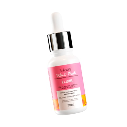 Elixir Be Aurora Rosa Mosqueta com Ácido Hialurônico Hidratação Profunda + Colágeno 30ml