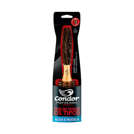 Escova De Cabelo Condor Comfort Mista Média Ref 7013