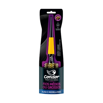 Escova De Cabelo Condor Extreme Cerdas Macias Ref 7911