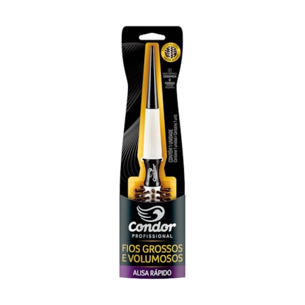 Escova De Cabelo Condor Life Fast Pequena Macia Ref 7611