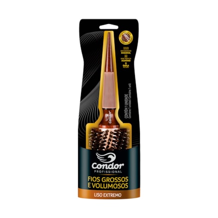 Escova De Cabelo Condor Life Profissional Macia Ref 7114