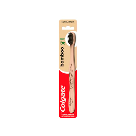 Escova Dental Colgate Bamboo Suave Macio Sustentável