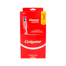 Escova Dental Colgate Classic Clean Leve 12 Pague 9 Und