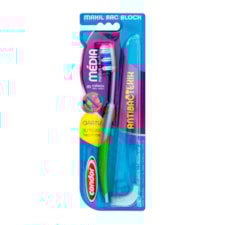 Escova Dental Condor Antibac Média Gr Estojo Ref 32581