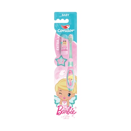 Escova Dental Condor Barbie Baby Extra Macia