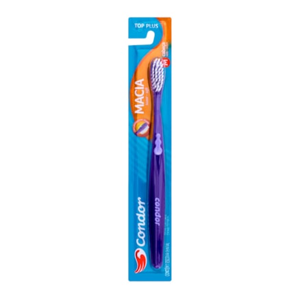 Escova Dental Condor Top Plus Macia Suave Ref 33930