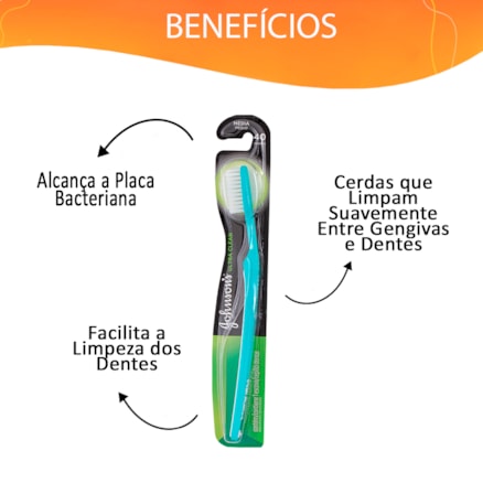 Escova Dental Johnson & Johnson Ultra Clean 40 Média