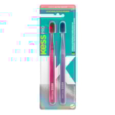 Escova Dental Kess Pro Extra Macia Com 2 Und Ref 2105