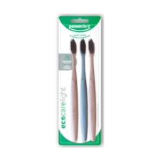 Escova Dental Powerdent Eco Care Light Cerdas Super Macias
