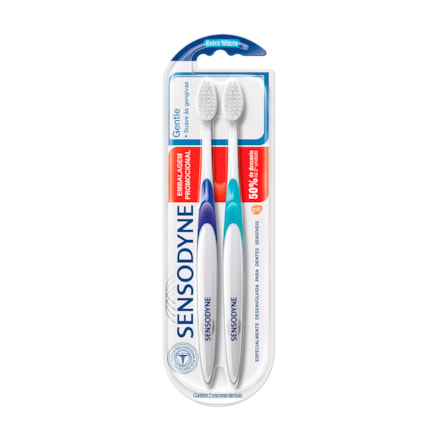 Escova Dental Sensodyne Gentle Extra Macia Multipack Suave