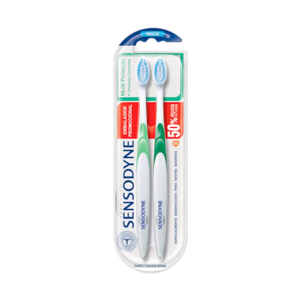 Escova Dental Sensodyne Multi Proteção Macia Limpeza Suave