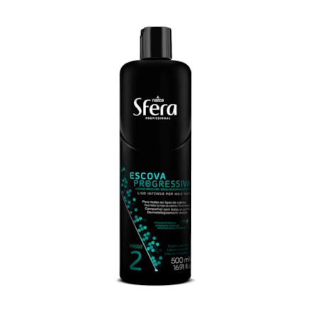 Escova Progressiva Sfera Passo 2 Todos Tipos Cabelo 500ml