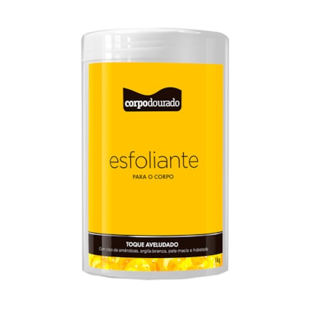 Esfoliante Corporal Corpo Dourado Toque Aveludado 1kg