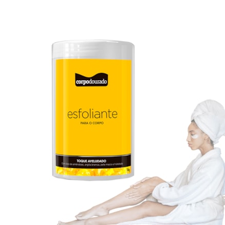 Esfoliante Corporal Corpo Dourado Toque Aveludado 1kg