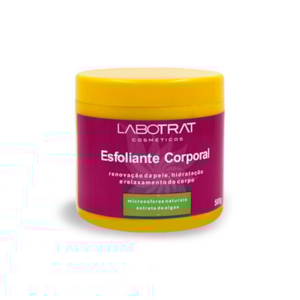 Esfoliante Corporal Extrato De Algas Natural Labotrat 500g