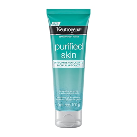 Esfoliante Facial Neutrogena Purified Skin Pele Mista 100g