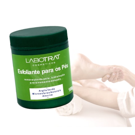 Esfoliante Para Os Pés Alecrim Labotrat 100g