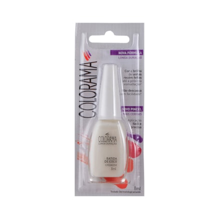 Esmalte Colorama Batida De Coco Cremoso 8ml