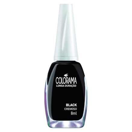 Esmalte Colorama Black Cremoso 8ml