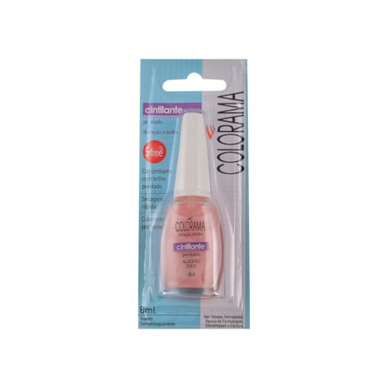 Esmalte Colorama Cintilante Algodão Doce 8ml