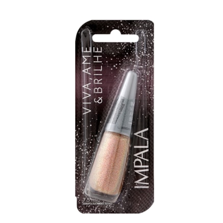 Esmalte Impala 3d Viva, Ame & Brilhe Comemore 7,5ml