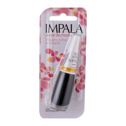 Esmalte Impala Cremoso Preto 7,5ml