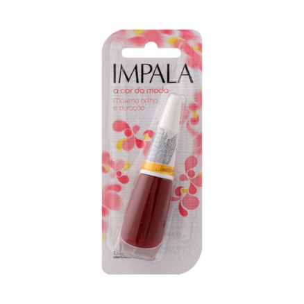 Esmalte Impala Cremoso Vinho A Cor Da Moda 7,5ml