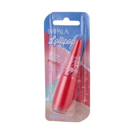 Esmalte Impala Lollipop Jujuba De Morango 7,5ml