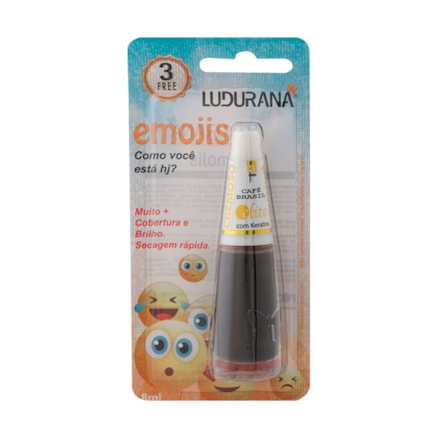 Esmalte Ludurana Café-brasil Cremoso 8ml