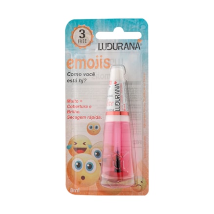 Esmalte Ludurana Tratamento Extra Brilho 8ml