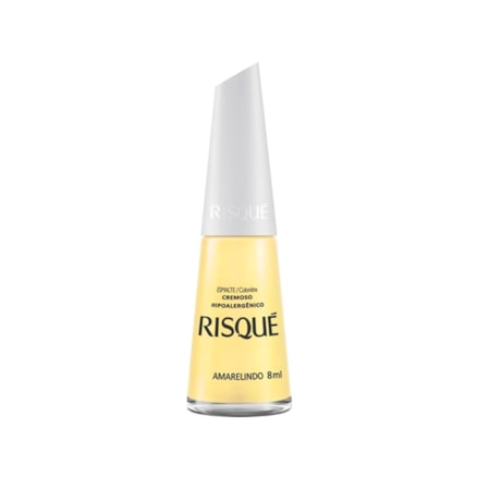 Esmalte Risque Cremoso Amarelindo Hipoalergênico 8ml