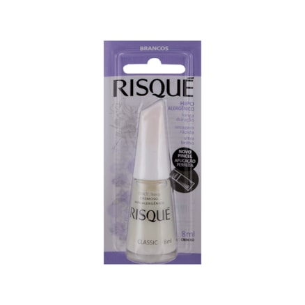 Esmalte Risque Cremoso Classic Hipoalergênico 8ml