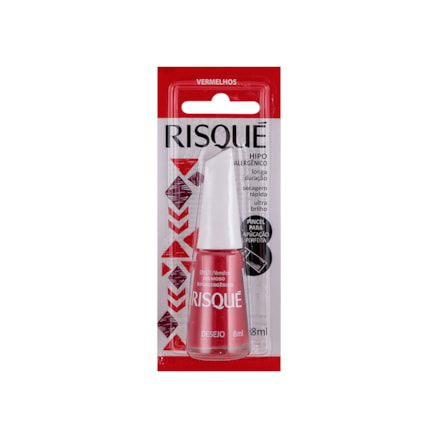 Esmalte Risque Cremoso Desejo Hipoalergênico 8ml