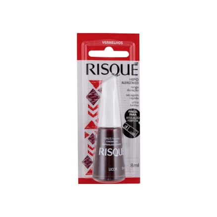 Esmalte Risque Cremoso Licor Hipoalergênico 8ml