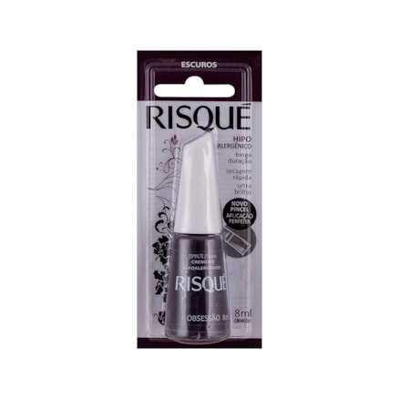 Esmalte Risque Cremoso Obsessão Hipoalergênico 8ml