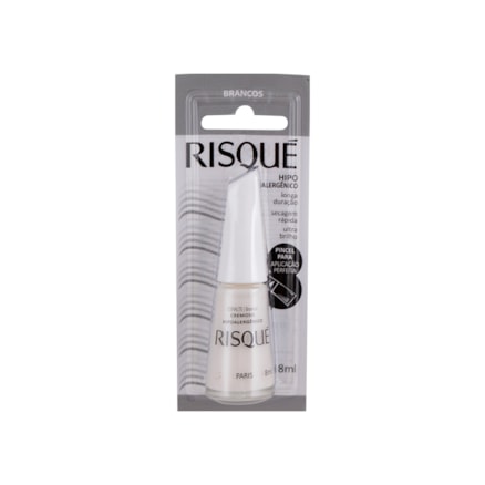 Esmalte Risque Cremoso Paris Hipoalergênico 8ml