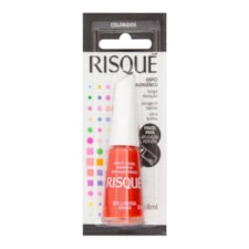 Esmalte Risque Cremoso Sol Laranja Hipoalergênico 8ml