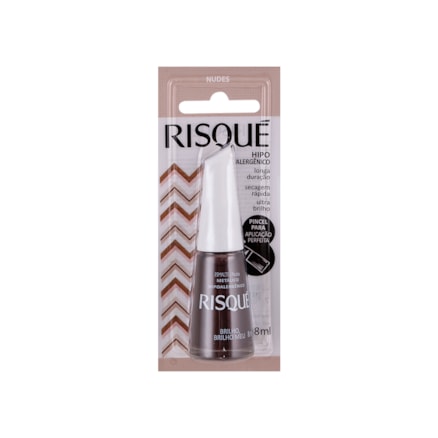 Esmalte Risque Metalico Brilho, Brilho Meu 8ml