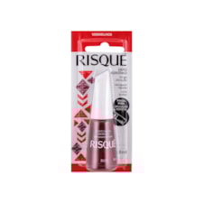 Esmalte Risque Metálico Rubi Hipoalergênico 8ml