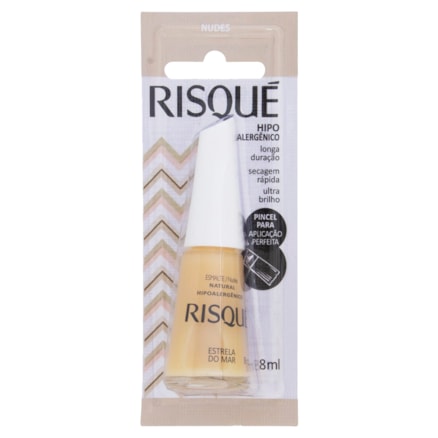 Esmalte Risque Natural Estrela Domar 8ml