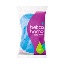 Esponja Banho Bettanin Betta Banho Relax 465 Formato Oval