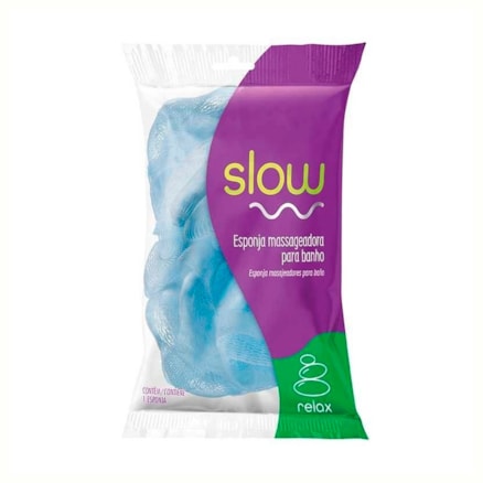 Esponja Banho Bettanin Slow Relaxante 460 Cores Vibrantes