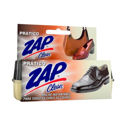 Esponja Brilho Instantâneo Zap Clean Couro Incolor 5g
