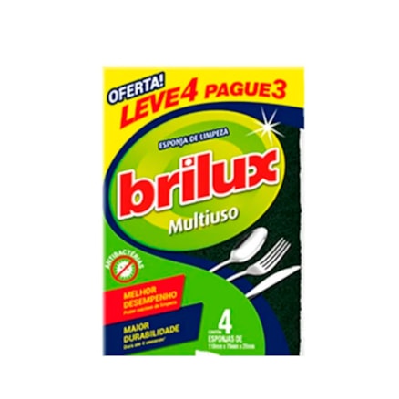 Esponja Brilux Premium Leve 4 Pague 3
