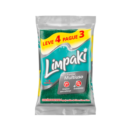 Esponja Condor Limpaki Leve 4 Pague 3