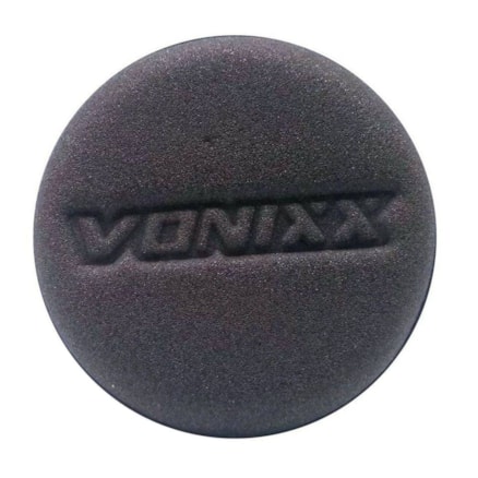 Espuma Aplicadora De Cera Redonda Cinza Vonixx - 1 Und