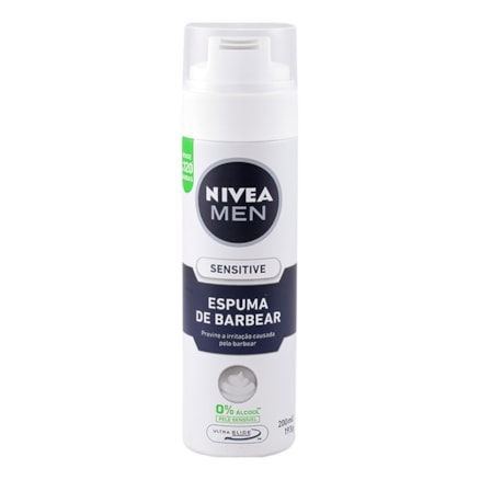 Espuma De Barbear Nivea For Men Sensitive 193g