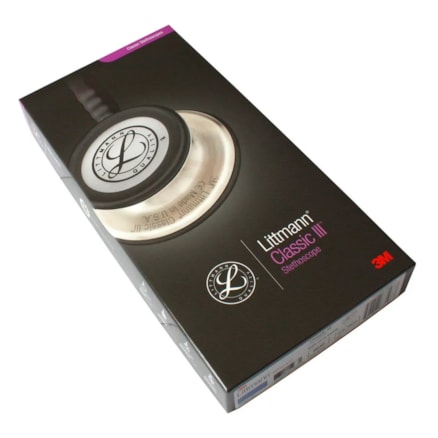 Estetoscópio 3m Littmann Classic Iii 3 Black Smoke 5811 27in