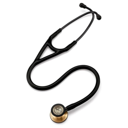 Estetoscópio Littmann Cardiology Iv 6164 Preto E Cobre 27in