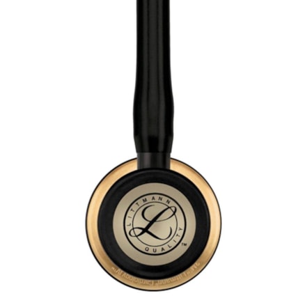 Estetoscópio Littmann Cardiology Iv 6164 Preto E Cobre 27in